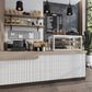 White 2x8 Glossy Ceramic Subway Deco Tile (38 pack, 4.09 sq ft/case)