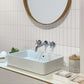 White 2x8 Glossy Ceramic Subway Tile (60 pack, 6.46 sq ft/case)