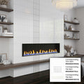 White 2x8 Glossy Ceramic Subway Deco Tile (38 pack, 4.09 sq ft/case)