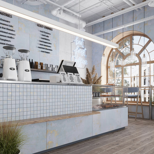 Light Blue 20x40 Natural Porcelain Large Format Tile (3 pack, 15.99 sq ft/case)