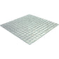 Shimmer Flint Silver 12x12 Glossy Uniform Square Glass Mosaic Tile (20 pack, 20 sq ft/case)