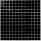 Black 12x12 Uniform Square Glossy Glass Mosaic Tile (20 pack, 20 sq ft/case)