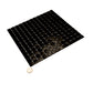 Black 12x12 Uniform Square Glossy Glass Mosaic Tile (20 pack, 20 sq ft/case)