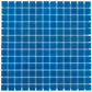 Azure Blue 12x12 Uniform Square Glossy Glass Mosaic Tile (20 pack, 20 sq ft/case)