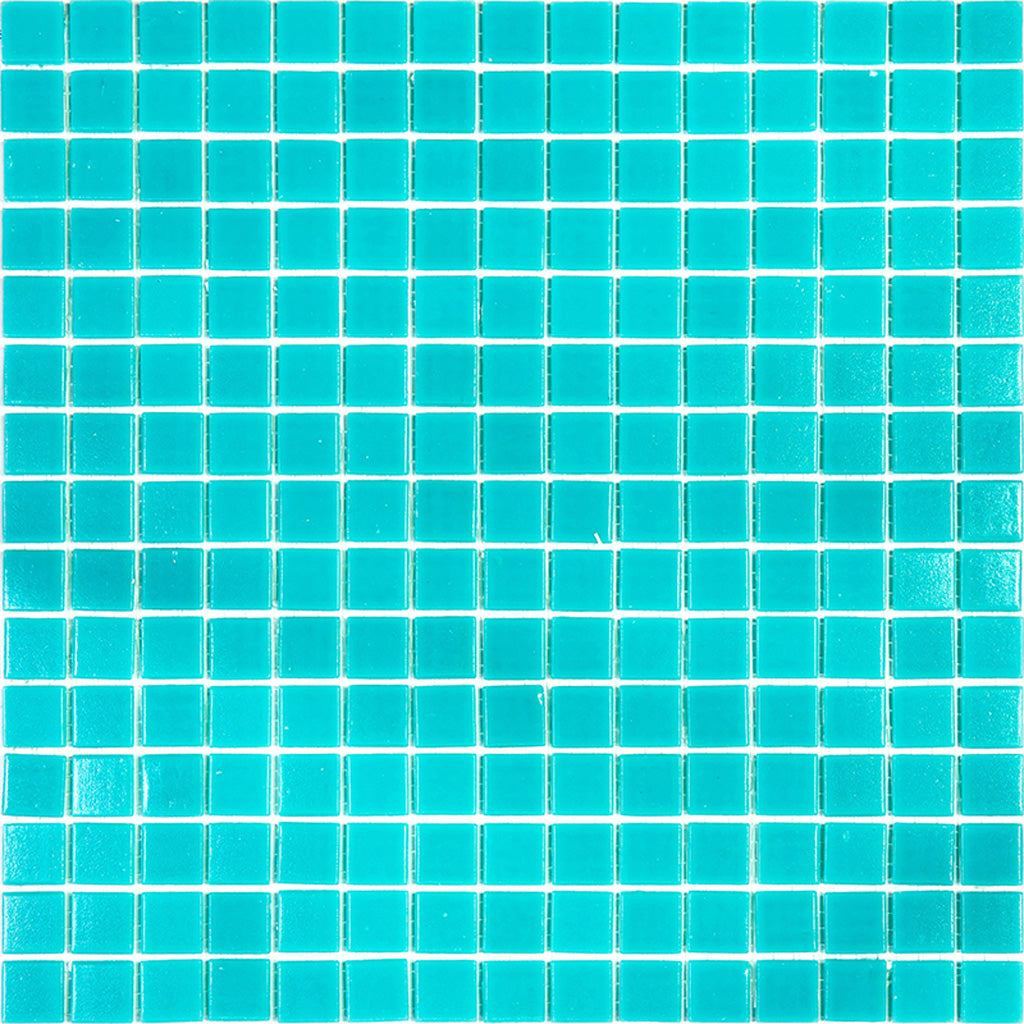 Ice Green 12x12 Glossy Uniform Square Glass Mosaic Tile (20 pack, 20 sq ft/case) - Sample
