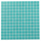 Neon Aqua Green 12x12 Glossy Uniform Square Glass Mosaic Tile (20 pack, 20 sq ft/case)