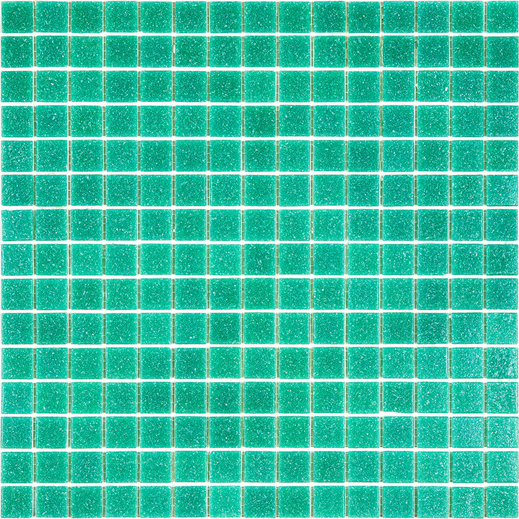 Jade Green 12x12 Glossy Uniform Square Glass Mosaic Tile (20 pack, 20 sq ft/case) - Sample