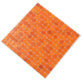 Fire Orange 12x12 Glossy Uniform Square Glass Mosaic Tile (20 pack, 20 sq ft/case)