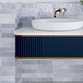 Lavanda Blue 2.58 in. x 8 in. Polished Ceramic Subway Tile (5.38 sq ft/case)