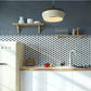 Gray White 11x13 Polished Hexagon Marble Mosaic Tile (5 pack, 5.15 sq ft/case) - Sample