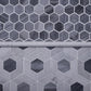 Gray White 11x13 Polished Hexagon Marble Mosaic Tile (5 pack, 5.15 sq ft/case) - Sample