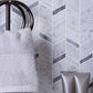 11x13 White and Gray Marble Tile