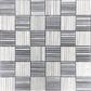 White Gray 12x12 Polished Brick Marble Mosaic Tile (5 pack, 5 sq ft/case) - Sample