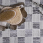 White and Gray Square Mosaic Tile
