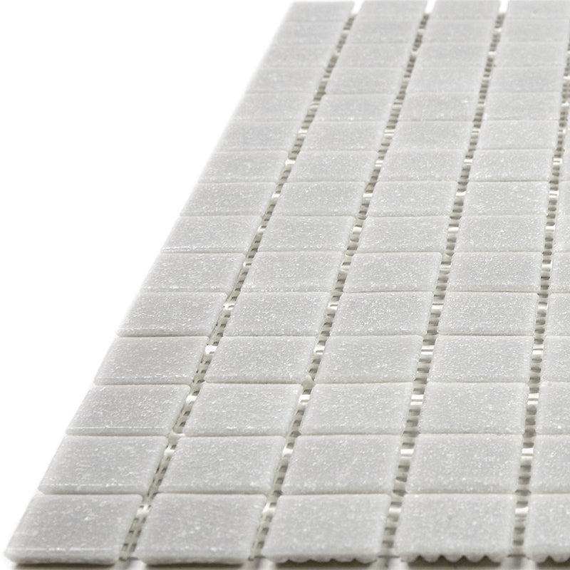 Ice Gray 12x12 Glossy Uniform Square Glass Mosaic Tile (20 pack, 20 sq ft/case)