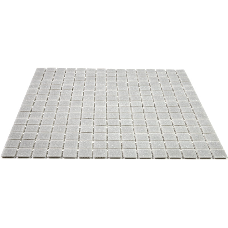 Ice Gray 12x12 Glossy Uniform Square Glass Mosaic Tile (20 pack, 20 sq ft/case)