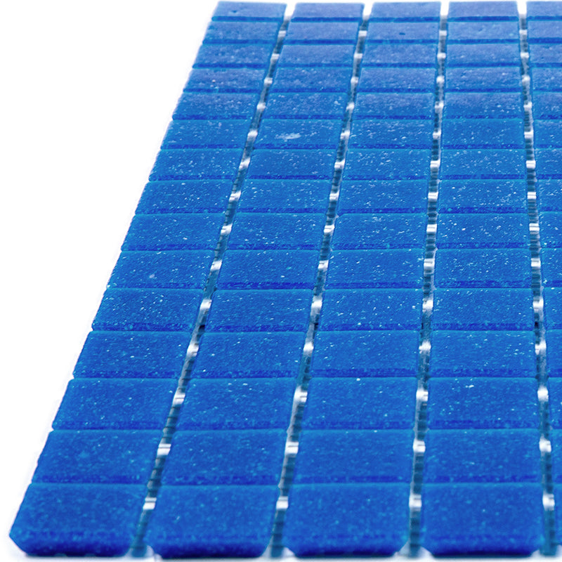 Cerulean Blue 12x12 Glossy Uniform Square Glass Mosaic Tile (20 pack, 20 sq ft/case)