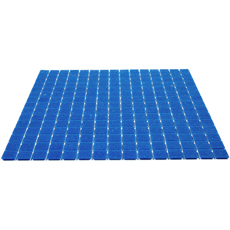 Cerulean Blue 12x12 Glossy Uniform Square Glass Mosaic Tile (20 pack, 20 sq ft/case)