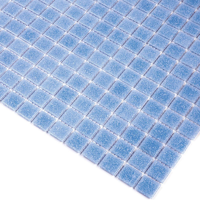 Maximum Blue 12x12 Glossy Uniform Square Glass Mosaic Tile (20 pack, 20 sq ft/case)