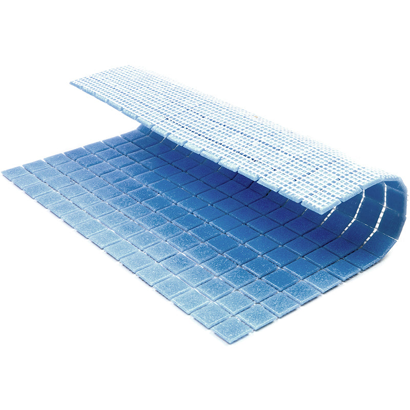 Maximum Blue 12x12 Glossy Uniform Square Glass Mosaic Tile (20 pack, 20 sq ft/case)