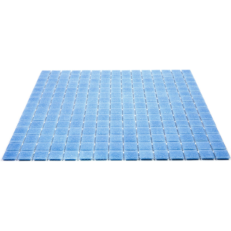 Maximum Blue 12x12 Glossy Uniform Square Glass Mosaic Tile (20 pack, 20 sq ft/case)