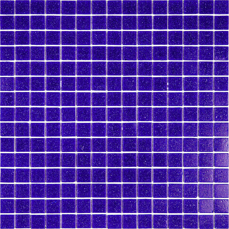 Cobalt Blue 12x12 Glossy Uniform Square Glass Mosaic Tile (20 pack, 20 sq ft/case) - Sample