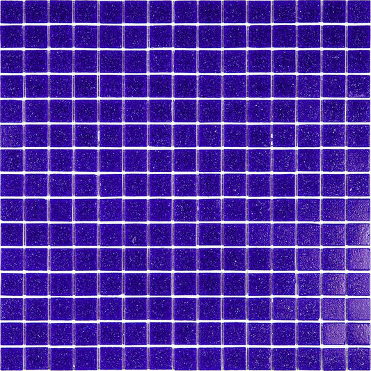 Cobalt Blue 12x12 Glossy Uniform Square Glass Mosaic Tile (20 pack, 20 sq ft/case) - Sample