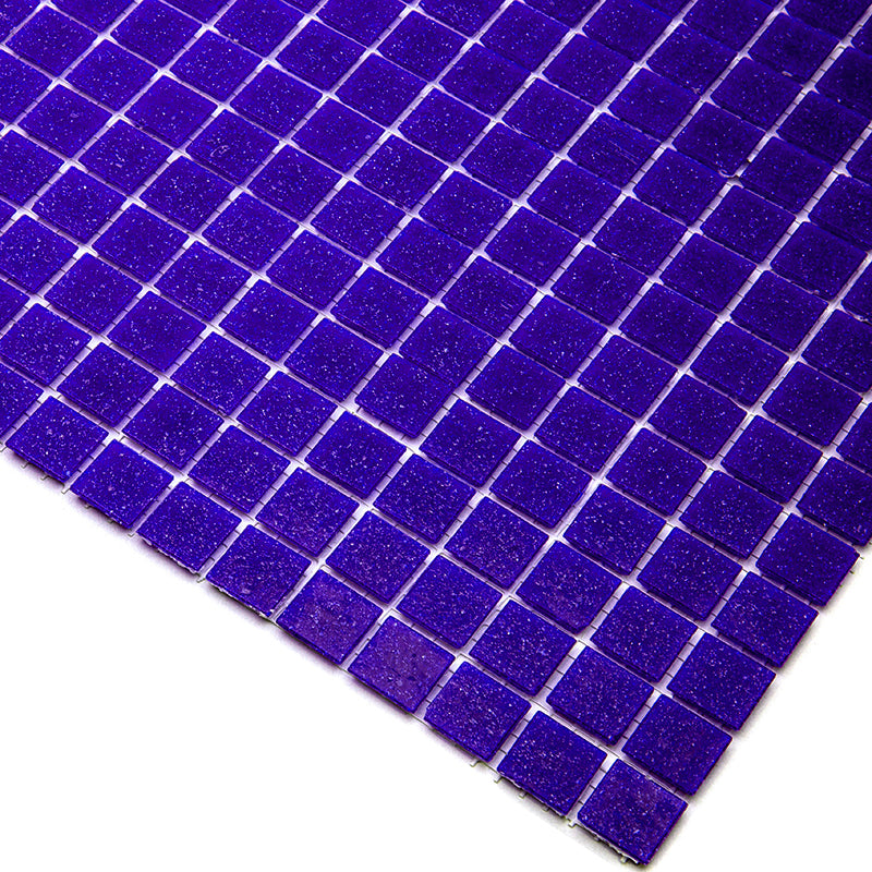 Cobalt Blue 12x12 Glossy Uniform Square Glass Mosaic Tile (20 pack, 20 sq ft/case) - Sample