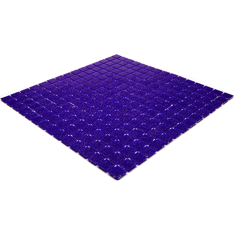 Cobalt Blue 12x12 Glossy Uniform Square Glass Mosaic Tile (20 pack, 20 sq ft/case) - Sample