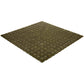 Peanut Brown 12x12 Glossy Uniform Square Glass Mosaic Tile (20 pack, 20 sq ft/case) - Sample