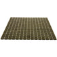 Peanut Brown 12x12 Glossy Uniform Square Glass Mosaic Tile (20 pack, 20 sq ft/case) - Sample