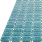 Blue-Green 12x12 Uniform Square Glossy Glass Mosaic Tile (20 pack, 20 sq ft/case) - Sample