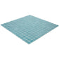 Blue-Green 12x12 Uniform Square Glossy Glass Mosaic Tile (20 pack, 20 sq ft/case) - Sample