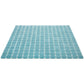 Blue-Green 12x12 Uniform Square Glossy Glass Mosaic Tile (20 pack, 20 sq ft/case)