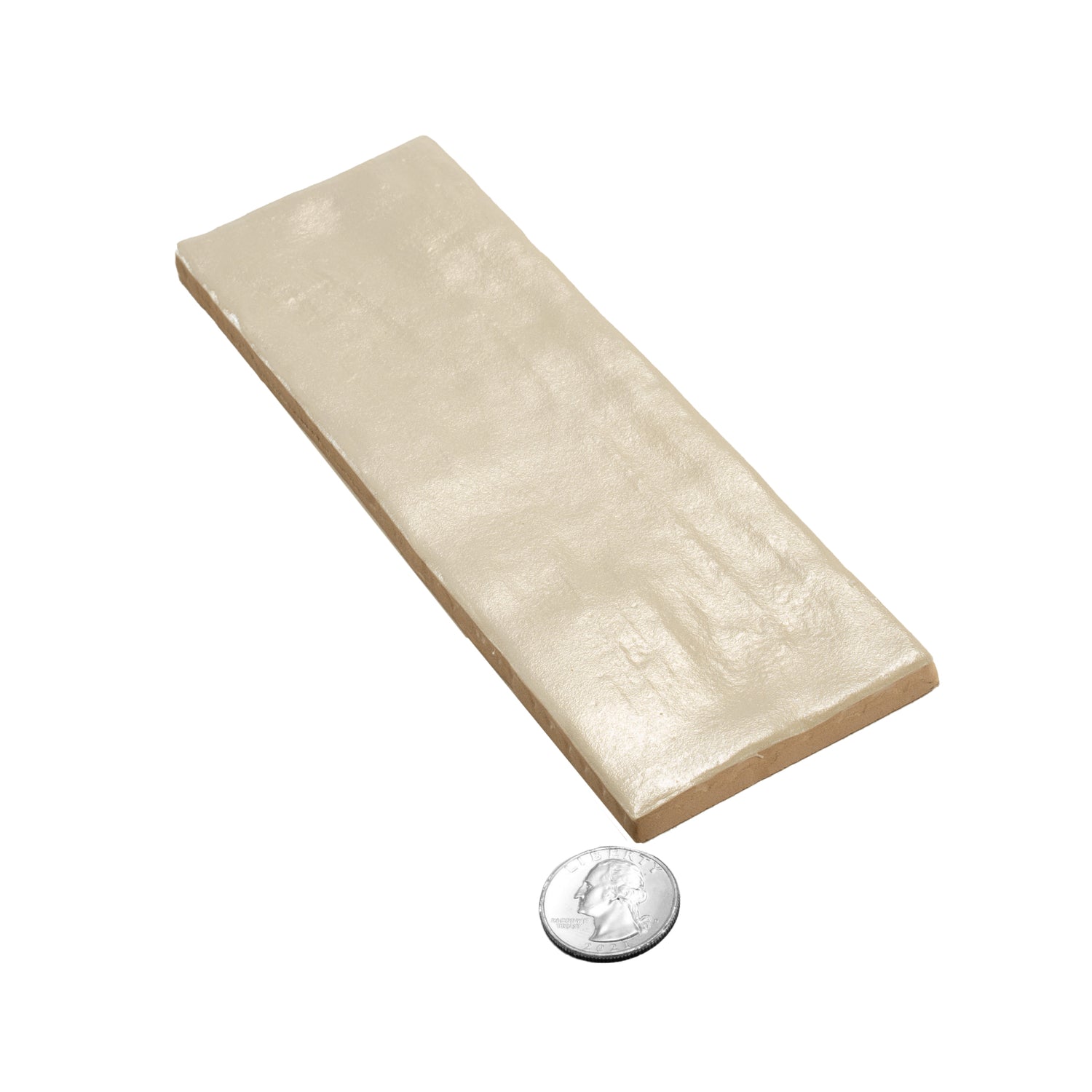 Light Tea Green 2.5x8 Glossy Matte Subway Ceramic Tile (38 pack, 5.38 sq ft/case)