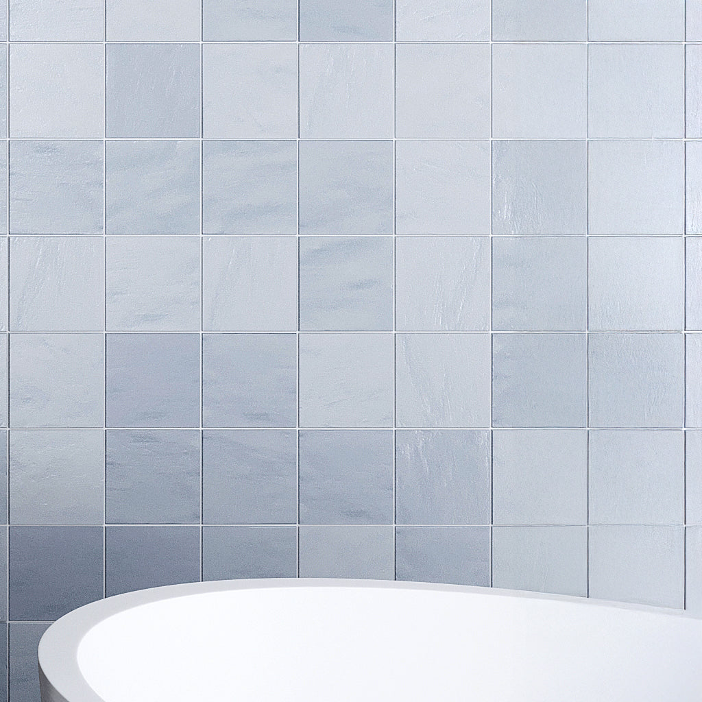 Gray 4x4 Glossy Matte Subway Ceramic Tile (50 pack, 5.38 sq ft/case)