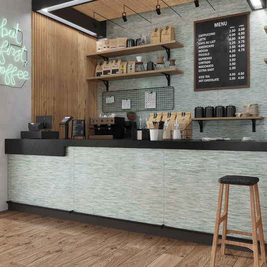 Green 24x48 Textured Porcelain Large Format Tile (2 pack, 15.29 sq ft/case) - Sample