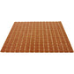 Apricot Red 12x12 Glossy Uniform Square Glass Mosaic Tile (20 pack, 20 sq ft/case) - Sample