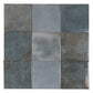 Zahara 6x6 Slate Blue Porcelain Zellige Square Wall and Floor Tile (22 Pack, 5.38 sq ft/case) - Sample