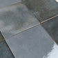 Zahara 6x6 Slate Blue Porcelain Zellige Square Wall and Floor Tile (22 Pack, 5.38 sq ft/case) - Sample