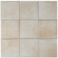 Zahara 6x6 Creamy off-white Porcelain Zellige Square Wall and Floor Tile (22 Pack, 5.38 sq ft/case) - Sample