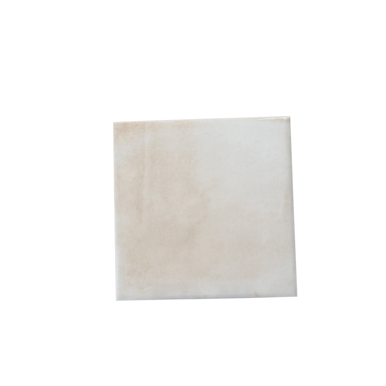 Zahara 6x6 Creamy off-white Porcelain Zellige Square Wall and Floor Tile (22 Pack, 5.38 sq ft/case) - Sample