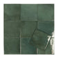 Zahara 6x6 Moss Green Porcelain Zellige Square Wall and Floor Tile (22 Pack, 5.38 sq ft/case) - Sample