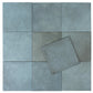 Zahara 6x6 Dusty Blue Porcelain Zellige Square Wall and Floor Tile (22 Pack, 5.38 sq ft/case) - Sample