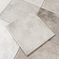 Zahara 6x6 Cool Gray Porcelain Zellige Square Wall and Floor Tile (22 Pack, 5.38 sq ft/case) - Sample