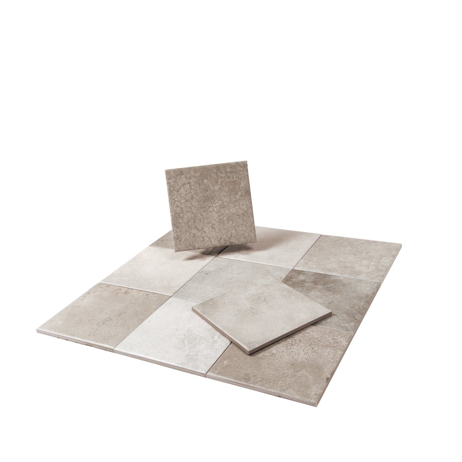 Zahara 6x6 Cool Gray Porcelain Zellige Square Wall and Floor Tile (22 Pack, 5.38 sq ft/case) - Sample