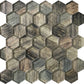 Wooden Brown Hexagon Tiles
