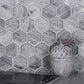 Glass Modern Beehive Shower Tile