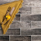 12x12 Brown Glass Subway Tile