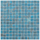 Bright Cerulean Blue 12x12 Glossy Uniform Square Glass Mosaic Tile (20 pack, 20 sq ft/case)